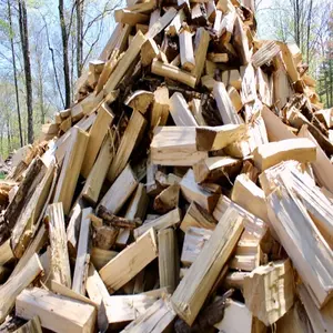 Leña de madera dura, madera de abedul, roble y haya, leña/manglar, leña de madera dura en venta a granel, biocombustible 28 C/83F