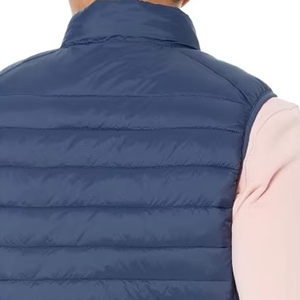 Gilet matelassé sans manches pour homme, couleur personnalisée, respirant, chaud pour l'hiver, avec col montant, vente chaude, nouveau gilet matelassé décontracté - Product Image 5