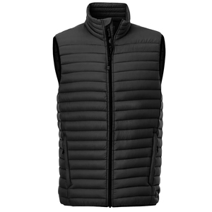 2025 nueva moda invierno cálido cuello levantado con cremallera chaqueta Puffer chaleco grueso chaqueta de plumón para hombres - Product Image 3