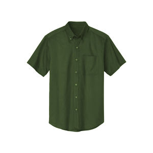 Camisa transpirable de manga corta para hombre hecha a mano con un diseño informal moderno, tela suave, costura elegante, de alta calidad y ropa adecuada - Product Image 6