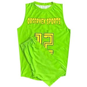 ชุดรัดรูประบายอากาศได้ดีชุดเสื้อเจอร์ซีย์ชุดฝึกควอเตอร์แบ็คฟุตบอล7v7แบบปรับแต่งได้ชุดเสื้อเบลาส์ตัวเลือกขนาดพิเศษ - Product Image 1