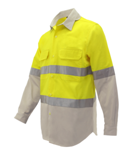 เสื้อโปโลสำหรับผู้ชายเสื้อโปโลแขนยาวสะท้อนแสงปลอดภัยและก่อสร้าง - Product Image 4