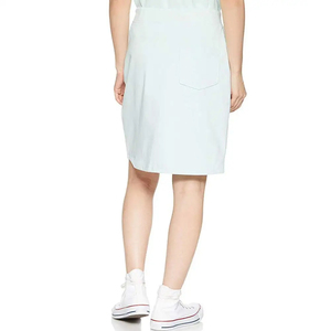 Jupes décontractées en éponge française de haute qualité femmes impression DTG taille élastique jupes tricotées de sport en éponge - Product Image 5