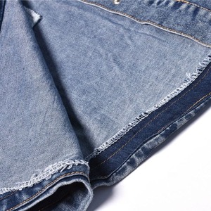 Top Fashion femmes 100% coton Jeans veste dernière vente chaude fantaisie décontracté Style classique marque vêtements - Product Image 4