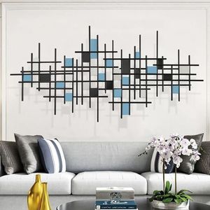Art mural en métal de style minimaliste, sculpture suspendue simple et élégante, adaptée à la décoration intérieure contemporaine - Product Image 5