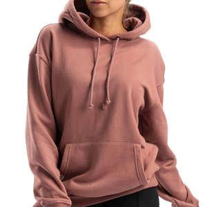 Custom Vintage Streetwear Casual Sweatshirt Men and <b>Women</b> Heavy Weight Letters Hoodies Knitted Drop Shoulder Hoodie <b>Women's</b> - Product Image 1