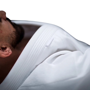 Kimono de Jiu Jitsu Brasileño Ligero Blanco de 450G con Tejido Pearl Weave, Chaqueta Resistente y Pantalones Ripstop para Entrenamiento Diario - Product Image 5