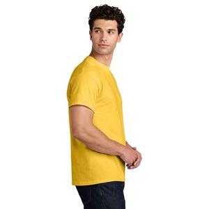 Camiseta Básica de Algodón para Hombre, Cuello Redondo, Manga Corta, Tela Jersey Premium, Fabricante de Marca Privada, Venta al Por Mayor - Product Image 4