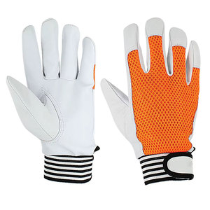 2026 high Quality Low Moq Working <b>Gloves</b> High Manufacture Cheap Price Good Quality <b>Knitted</b> Leather Safety <b>Gloves</b> - Product Image 1