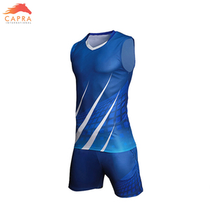 ชุดวอลเลย์บอลทีมพิมพ์ลายซับลิเมชันออกแบบได้ตามสมัยนิยม - Product Image 3