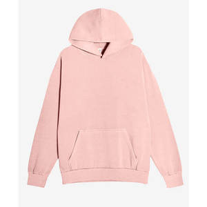 Sudadera con capucha personalizada para mujer Sudadera con capucha de gran tamaño Sudadera básica sólida Mangas largas raglán Sudadera con capucha de lana suelta - Product Image 6