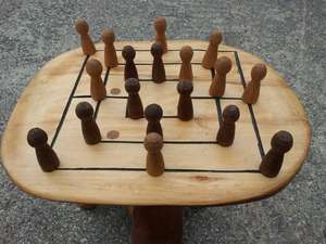 Mesa de Juego de Madera de Lujo, Superficie Duradera para Juegos de Mesa, Perfecta para Backgammon, Ajedrez, Damas, Dominó y Otros Juegos de Mesa - Product Image 6