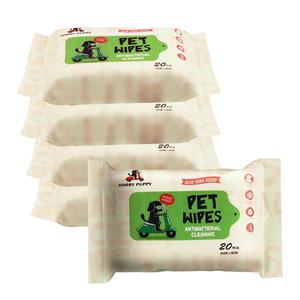 Lingettes humides antibactériennes douces pour animaux de compagnie, 20 unités, pour usage domestique - Product Image 4
