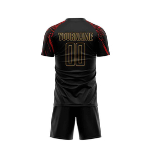 Camiseta de fútbol de alta calidad OEM último diseño 100% poliéster conjunto de alta calidad uniforme de fútbol con logotipo personalizado hecho por Dikson Sports - Product Image 6