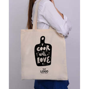 Women's Cook with <b>Love</b> Design Bakery Tote Bags - Product Image 1