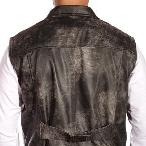 Chaleco de Cuero para Hombre, Chaleco de Motociclista, Protección Corporal, Chaleco de Carreras, Nueva Moda de Otoño, Chalecos de Cuero para Motociclistas - Product Image 4