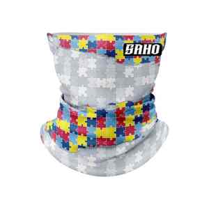 Custom printed GAA <b>snood</b> with team colors stretch fit soft fleece lining and OEM MOQ Pakistan manufacturing - Product Image 1