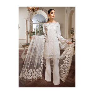 Collection Punjabi pour femmes Salwar Kameez New Designs Robe avec soie et coton Style indien pakistanais à vendre - Product Image 5