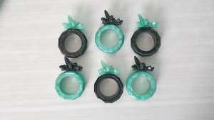 Ronds de serviette en rotin Décor de table en osier Ronds de serviette élégants pour table à manger - Product Image 5