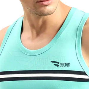 Camiseta sin Mangas para Hombre de la Mejor Calidad Hecha en Pakistán, Camiseta sin Mangas para Hombre Más Vendida, Camiseta sin Mangas Hecha Profesionalmente - Product Image 5