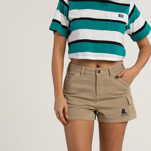 Shorts cargo décontractés pour femmes d'été, taille haute, écologiques, 100% coton, séchage rapide et respirant, bonne qualité - Product Image 5