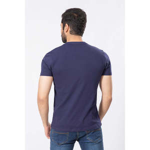 Men's Fred Crewneck T-Shirt 100% Cotton Heavy <b>Weight</b> 180 Gsm Plain Dyed Jersey for Fitness and Oversize <b>Blank</b> Design - Product Image 5