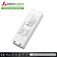 Alimentation LED 100-277V non dimmable 80W pour éclairage LED, tension constante 12V avec protection contre les courts-circuits