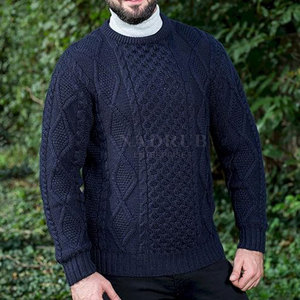 2025 nouveauté hommes 100% pulls en laine de coton respirant et élégant pour l'hiver caractéristique anti-rétrécissement - Product Image 4