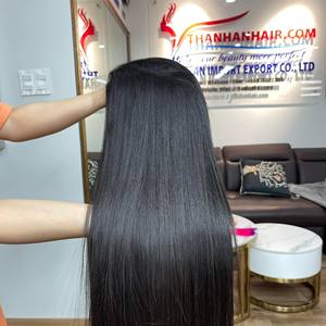 Producto de elección Popular, extensiones de cabello de tupé negro, tupé de Thanh An Hair, tupé al por mayor, gran stock listo para enviar - Product Image 3