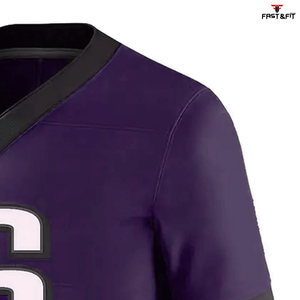 Maillot de football américain respirant à séchage rapide, vêtements de sport OEM, maillot de football américain unisexe à vendre, nouveauté 2025 - Product Image 5