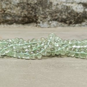 Perles de pierres précieuses en améthyste verte, nouvelles tendances, perles rondes lisses, 10 mm, perles d'améthyste naturelle pour la fabrication de bijoux, vente en gros - Product Image 6