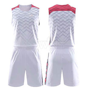 Conjunto de ropa de baloncesto de diseño único de secado rápido uniforme deportivo - Product Image 1