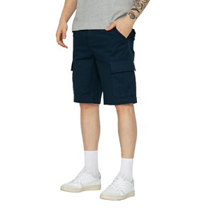 2025 Offre Spéciale de haute qualité hommes solide coton biologique Denim Shorts coupe confortable séchage rapide taille élastique respirant - Product Image 1