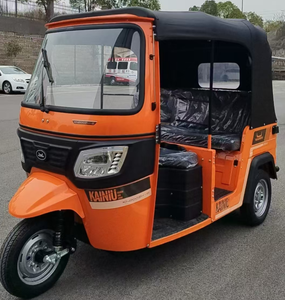 Increíble oferta para KA1NIU Electr1c Tr1cycle Tax1 0pen Body Tu.k-Tand Motor de gasolina 60 km/h Velocidad 140km Rango Industrial ODM - Product Image 2