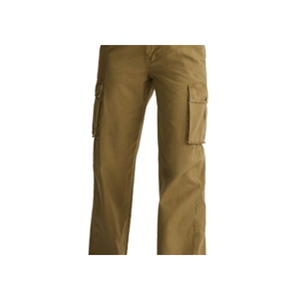 Pantaloni cargo dritti a vita bassa Madewell in tela verde - Product Image 2