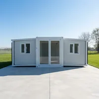 Maison de retraite à une chambre - Maison préfabriquée à deux étages - Structure modulaire empilable et chargement 40HQ