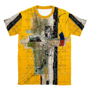 Unisex 100% Poliéster Algodón Sensación Camisetas Sublimación Espacios en blanco para impresión digital Logotipo personalizado Camiseta ajustada - Product Image 1