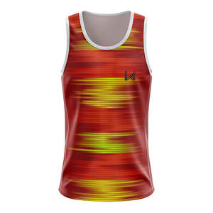 Haute qualité respirant séchage rapide Fitness musculation Gym entraînement débardeurs en gros hommes Singlet décontracté coton côtelé - Product Image 1