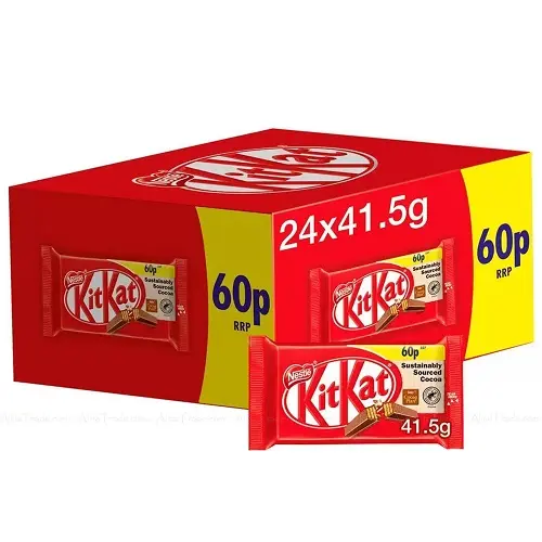 Kit Kat Chunky Wit/Kit Kat Koffie/Kit Kat Duo 'S Mint Pure Chocolade