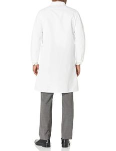 Blouse de laboratoire de gommage médical de style polyvalent conçue pour les médecins, les infirmières et le personnel hospitalier avec un ajustement confortable et respirant - Product Image 4