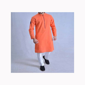 Gran oferta, conjuntos de trajes Shalwar Kameez hechos a mano de calidad Premium para hombre con trabajo de bordado y diseño, los últimos conjuntos étnicos de Kurta - Product Image 4
