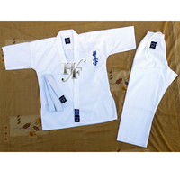 Top qualité 8oz Kyokushin karaté uniforme enfants et adultes Gi Arts martiaux uniforme unisexe coton toile