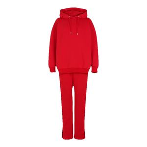 Chándal de invierno transpirable para mujer, Sudadera con capucha con estampado de patrón sólido, pantalones de chándal Unisex de talla grande, Polar, servicio OEM a prueba de viento para adultos - Product Image 6