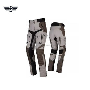 Nouveauté EMPIRE TREND WEARS Pantalon cargo de moto pour homme en Cordura, respirant, imperméable, multi-poches, avec protection des genoux - Product Image 4