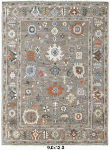 Fait à la main Nouvelle-Zélande Laine Rectangle En Forme Vintage Style Turc Oushak Tapis Commande Personnalisée pour Voiture Chambre Espace Nouveau Spot En Gros - Product Image 6
