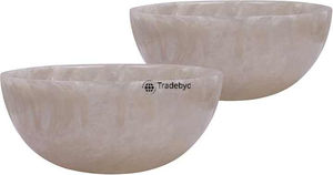 Tazón de resina para casa estilo Boho chic diseño rústico artesanal perfecto para estética natural de Tradebyd - Product Image 2