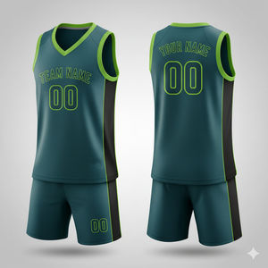 Ensemble de maillots de basket-ball professionnels, shorts respirants à séchage rapide, vêtements de sport en gros - Product Image 3