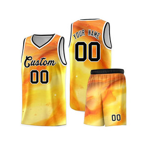 Maillot de basket-ball dernière mode de haute qualité anti-rides haut tendance maillot de basket-ball avec le meilleur design - Product Image 3