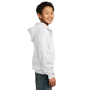 Sudadera negra de Algodón 100% con logotipo personalizado y capucha, ropa de calle para niños, diseño informal de invierno teñido liso, sólido personalizado - Product Image 3