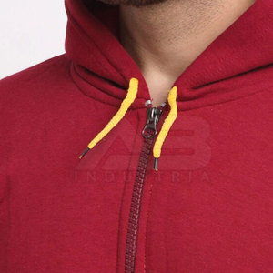 Chándal con capucha para hombre de nuevo diseño 2025 ropa informal de algodón para Otoño Invierno patrón sólido al por mayor 100% - Product Image 6